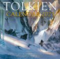 Tolkien Calendar 2023 - Emily Austin (ilustrátor), Jenny Dolfen (ilustrátor), Spiros Gerekas (ilustrátor), Justin Gerard (ilustrátor), Donato Giancola (ilustrátor),  Kip Rasmussen (ilustrátor)