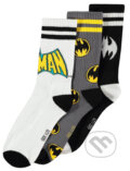 Pánske ponožky DC Comics: Batman set 3 ks - 