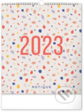 Nástenný plánovací kalendár Terazzo 2023 - 
