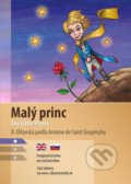 Malý princ / The Little Prince - Antoine De Saint-Exupéry, Dana Olšovská, Aleš Čuma (ilustrátor), Karolína Wellartová (ilustrátor)