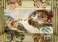 Michelangelo - The creation of Adam - 