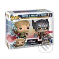 Funko POP Marvel: Thor Love &amp; Thunder - 2pack Thor &amp; Mighty Thor (exclusive special edition) - 