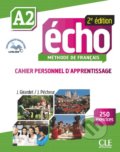 Écho A2: Cahier personnel d&#039;apprentissage - Jacques Pécheur, Jacky Girardet