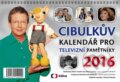 Cibulkův kalendář pro televizní pamětníky 2016 - Aleš Cibulka