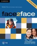 Face2Face: Pre-intermediate - Workbook with Key - Chris Redston, Gillie Cunningham