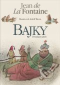 Bajky - Jean de La Fontaine, Adolf Born (ilustrátor)