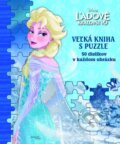Ľadové kráľovstvo: Veľká kniha s puzzle - 