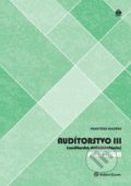 Audítorstvo III (audítorská dokumentácia) - František Maděra