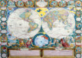 Mapa sveta z roku 1749 - J.B. Nolin