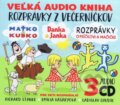 3CD BOX Veľká audio kniha - Rozprávky z večerníčkov - 