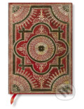 Paperblanks - zápisník Ventaglio Rosso Kraft - 