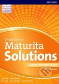 Maturita Solutions - Upper-Intermediate - Student&#039;s Book - Paul A. Davies, Tim Falla