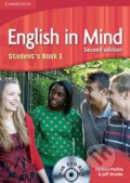 English in Mind 1: Student&#039;s Book with DVD-ROM - Herbert Puchta, Jeff Stranks