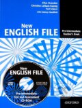 New English File - Pre-intermediate Teacher&#039;s book + Test and Assessment CD-ROM - Kolektiv autorů