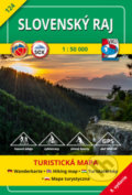 Slovenský raj 1:50 000 - turistická mapa č. 124 - 