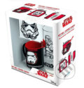 Darčekový set Star Wars: Trooper hrnček-sklenený pohár-tácka - 