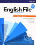 English File: Pre-Intermediate: Student&#039;s Book with Online Practice - Clive Oxenden, Christina Latham-Koenig