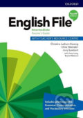 New English File - Intermediate - Teacher&#039;s Book with Teacher´s Resource Center - Clive Oxenden Christina; Latham-Koenig