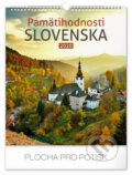 Nástenný kalendár Pamätihodnosti Slovenska 2020 - 