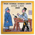 Poznámkový kalendář Švejk - Schwejk - Schweik - Швейк 2020 - Jaroslav Hašek, Josef Lada