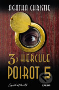 3x Hercule Poirot 5 - Agatha Christie