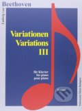 Variationen III / Variations III - Ludwig van Beethoven