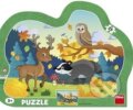 Puzzle deskové: Lesní zvířátka - 