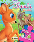 Pohádkové čtení s puzzle - Bambi čti a skládej - 