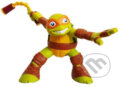 Figúrka Ninja korytnačky - Michelangelo - oranžový - 