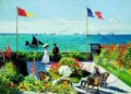 Monet, Terrazza sul mare a Saint-Adress - 