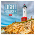 Poznámkový nástěnný kalendář Light Houses 2021 (Majáky) - 