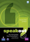 Speakout Pre-Intermediate Flexi Coursebook 1 Pack - Antonia Clare, J.J. Wilson