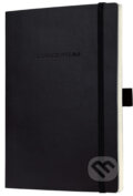 Notebook CONCEPTUM softcover čierny 18,7 x 27 cm čistý - 