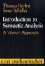 Introduction to Syntactic Analysis - Thomas Herbst, Susen Schüller
