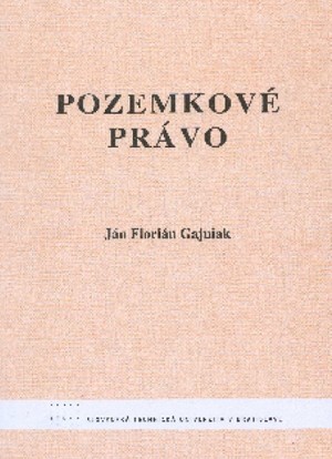 Kniha Pozemkové právo