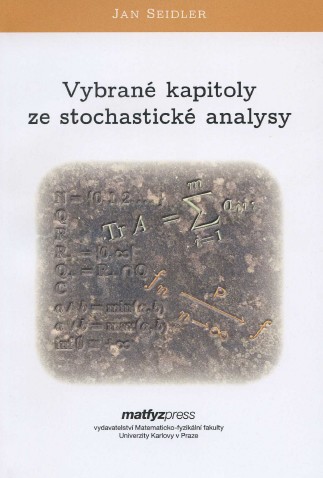 Kniha Vybrané kapitoly ze stochastické analysy