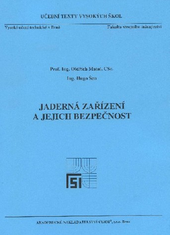Kniha Jaderná zařízení a jejich bezpečnost
