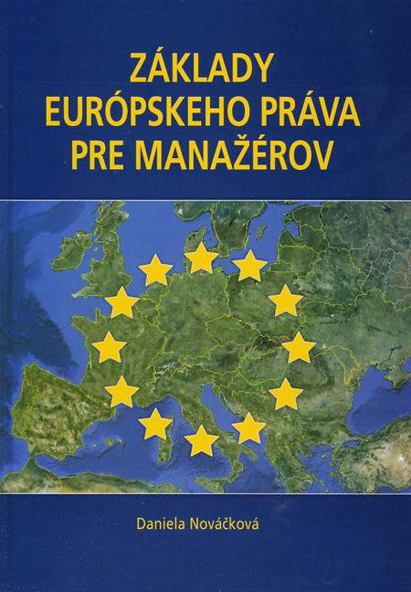 Kniha Základy európskeho práva pre manažérov