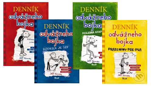 Denník odvážneho bojka 1 - 4 (Kolekcia)