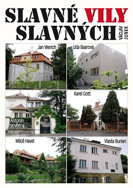 Kniha Slavné vily slavných