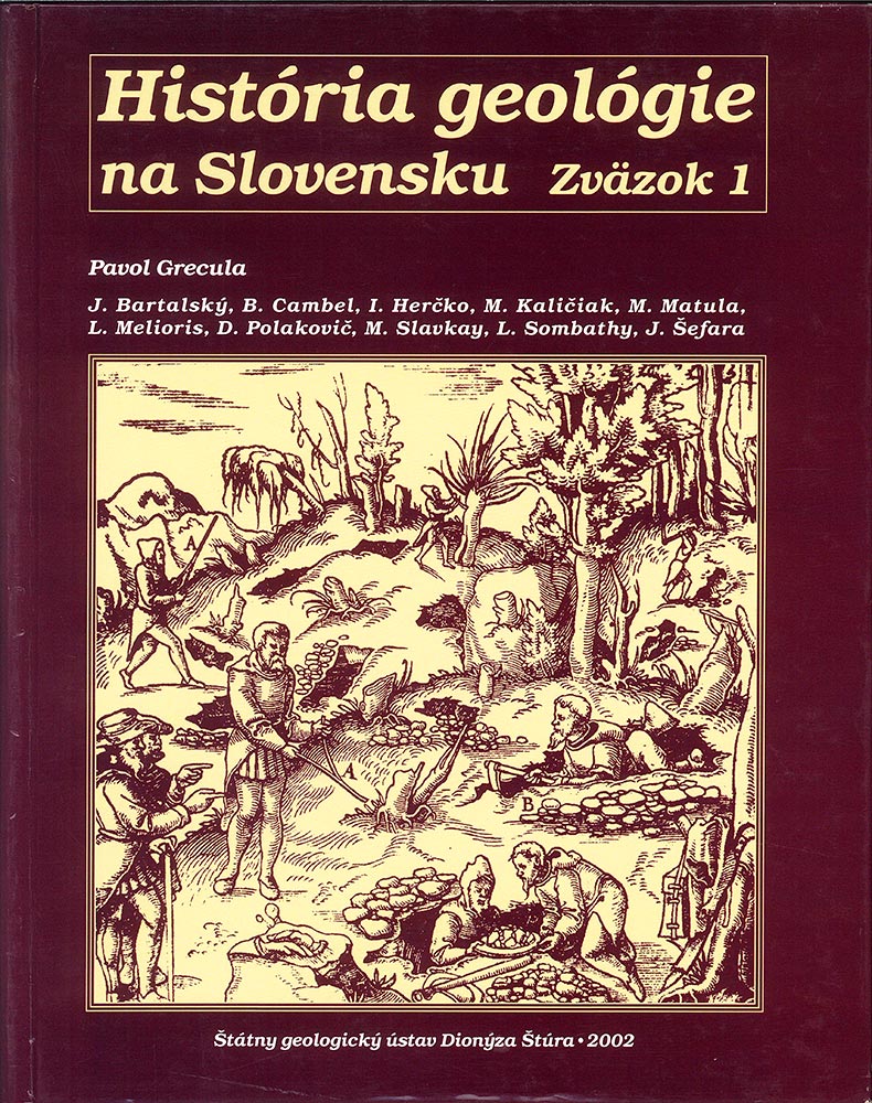 Kniha História geológie na Slovensku (Zväzok 1)