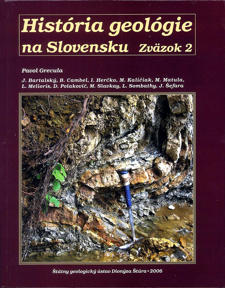 Kniha História geológie na Slovensku (Zväzok 2)