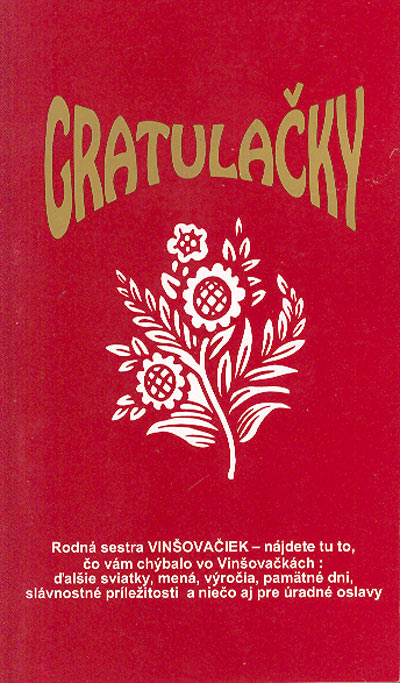 Kniha Gratulačky