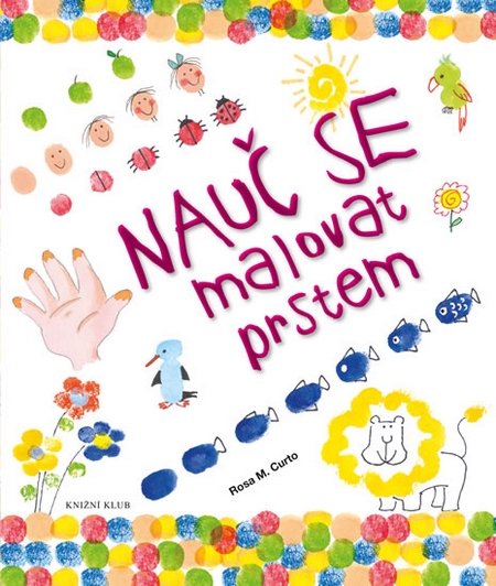 Kniha Nauč se malovat prstem