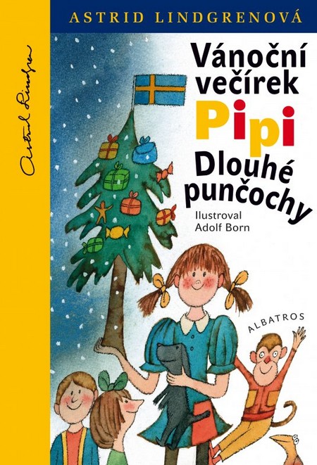 Kniha Vánoční večírek Pipi Dlouhé punčochy