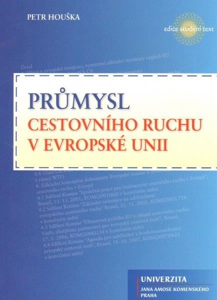 Kniha Průmysl cestovního ruchu v Evropské unii