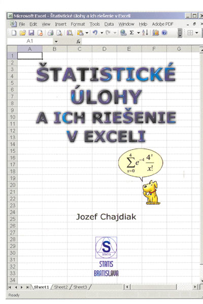 Kniha Štatistické úlohy a ich riešenie v exceli