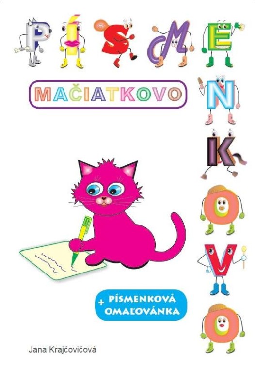 Písmenkovo Mačiatkovo - Jana Krajčovičová kúpite na Gorila.sk