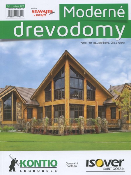 Kniha Moderné drevodomy