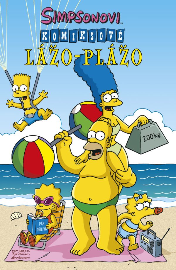 Simpsonovi - Komiksové lážo-plážo kúpite na Gorila.sk